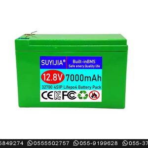 Rechargeable 12.8V 7Ah 32700 4S1P Lifepo4 Battery